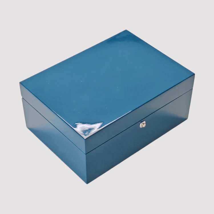 Dark Blue Watch Box high quality
