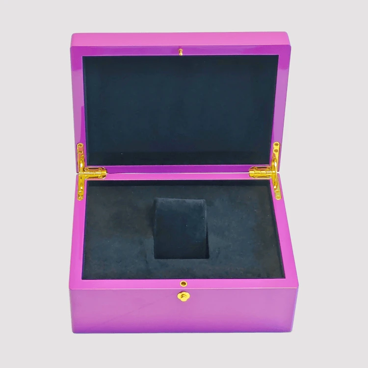 Glossy Wooden Watch Box factory