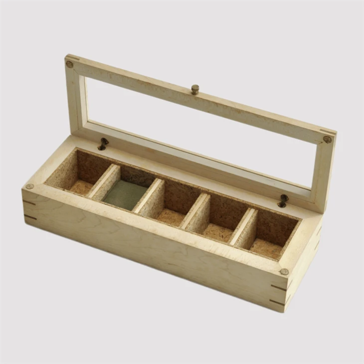 solid wood watch box