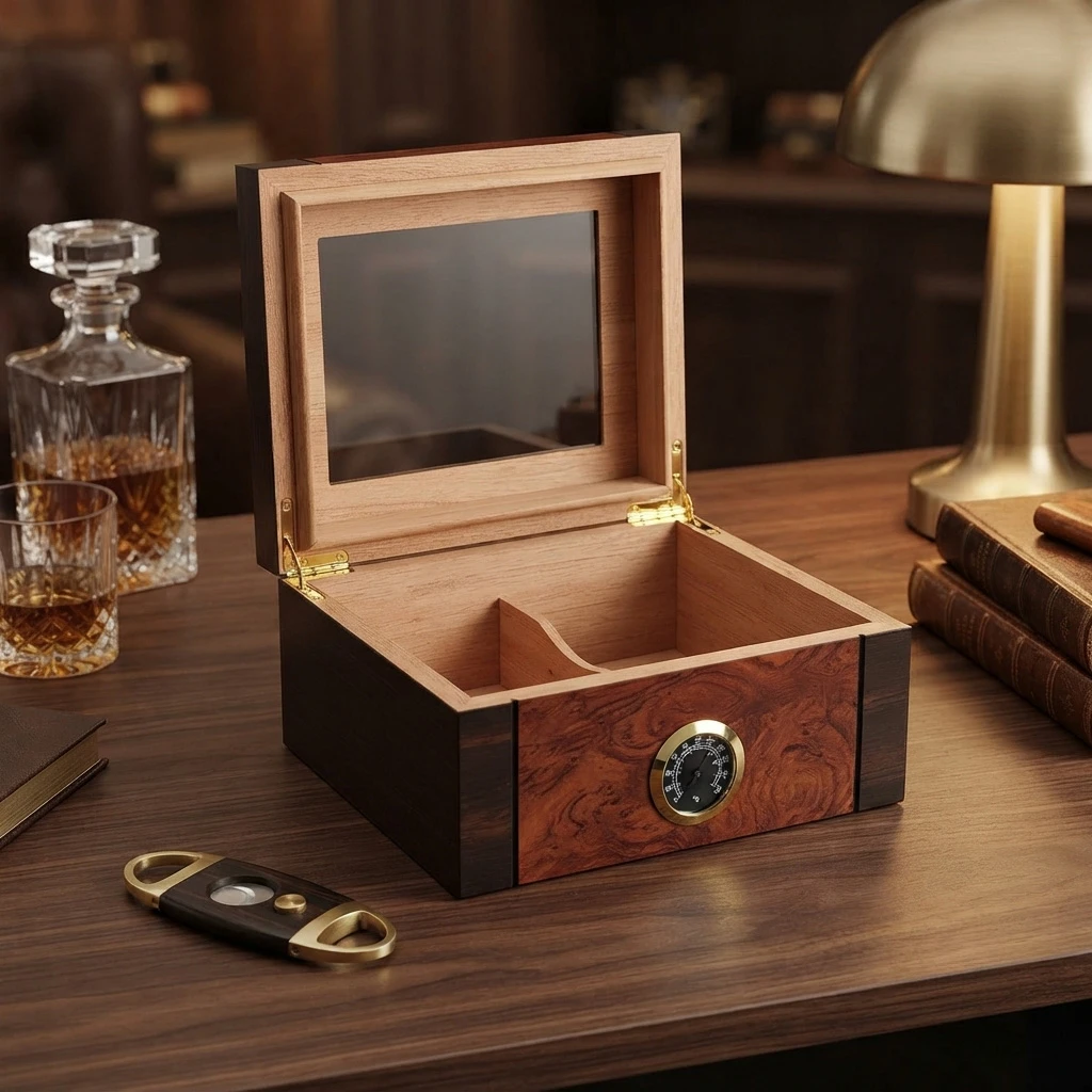 Handmade Cigar Humidor Box Handmade Cigar Humidor Box
