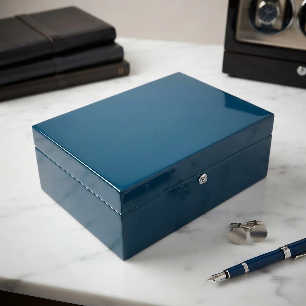 blue watch box blue watch box